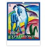 Nástenný kalendár 2026 - Expressionism