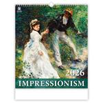 Nástenný kalendár 2026 - Impressionism