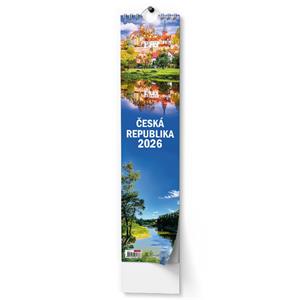 Nástenný kalendár 2026 Kravata - Česká republika