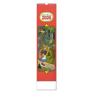 Nástenný kalendár 2026 Kravata - Josef Lada CZ/SK