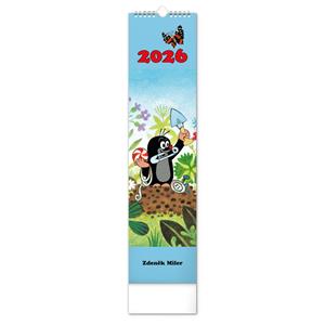Nástenný kalendár 2026 Kravata - Krtko