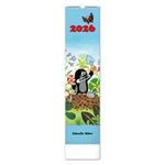 Nástenný kalendár 2026 Kravata - Krtko