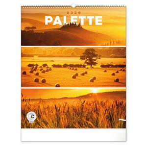Nástenný kalendár 2026 Paleta
