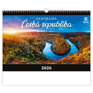 Nástenný kalendár 2026 - Panorama - Česká republika