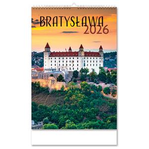 Nástenný kalendár 2026 poľský Bratislava