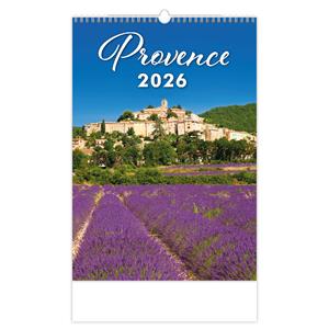 Nástenný kalendár 2026 - Provence