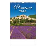 Nástenný kalendár 2026 - Provence