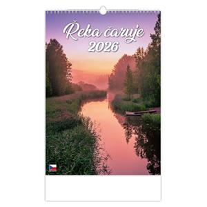 Nástenný kalendár 2026 - Rieka čaruje