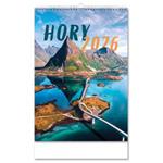 Nástenný kalendár 2026 slovenský Hory