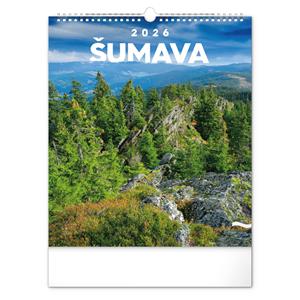 Nástenný kalendár 2026 Šumava