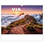 Nástenný kalendár 2026 - Via