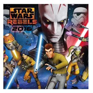 Nástenný kalendár poznámkový Star Wars Rebels 2016