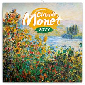 Nástenný poznámkový kalendár 2022 Claude Monet