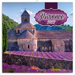 Nástenný poznámkový kalendár 2022 Provence, voňavý