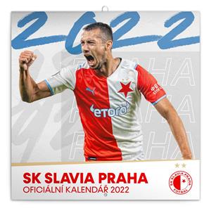 Nástenný poznámkový kalendár 2022 SK Slavia Praha