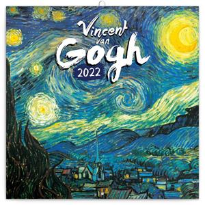 Nástenný poznámkový kalendár 2022 Vincent van Gogh