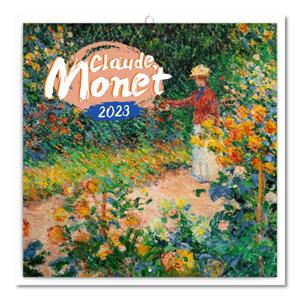 Nástenný poznámkový kalendár 2023 Claude Monet