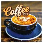 Nástenný poznámkový kalendár 2023 Káva, voňavý