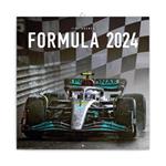 Nástenný poznámkový kalendár 2024 Formule - Jiří Křenek