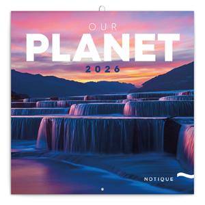 Nástenný poznámkový kalendár 2026 Naša Planéta