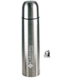 Nerezová dvojplášťová termofľaša Xena - strieborná