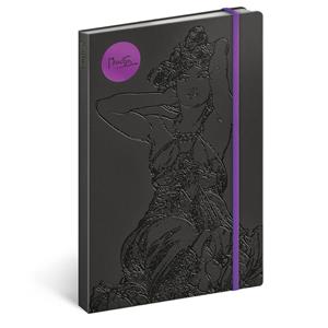 Notes Ametyst/A. Mucha A5 - linajkový