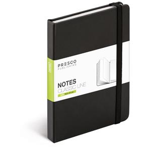 Notes Classic Line A5 journal s gumičkou - linajkový