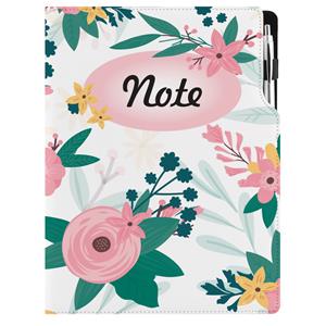Notes DESIGN A4 čistý - kvety