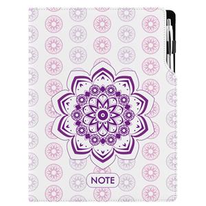 Notes DESIGN A4 čistý - Mandala fialový