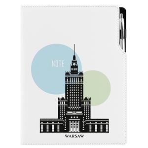 Notes DESIGN A4 štvorčekový - Varšava