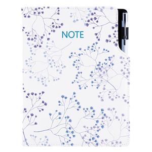 Notes DESIGN B5 štvorčekový - Lučné kvety