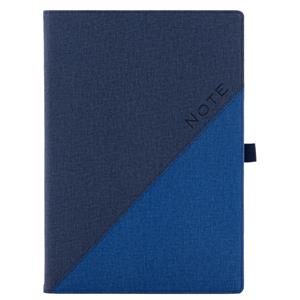 Notes DIEGO A4 linajkový - modrá/tmavo modrá