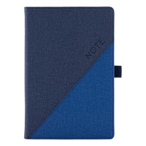 Notes DIEGO A5 štvorčekový - modrá/tmavo modrá
