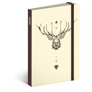 Notes Jeleň vreckový - linajkový