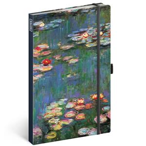 Notes linajkový A5 - Claude Monet