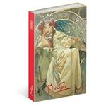 Notes linajkový B6 magnetický - Alfons Mucha - Princezná