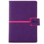 Notes MAGENETIC A5 čistý - fialová/ružová