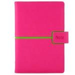 Notes MAGENETIC A5 čistý - ružová/zelená