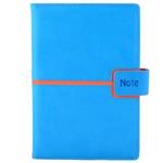 Notes MAGENETIC A5 štvorčekový - modrá/oranžová