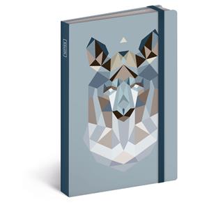 Notes Medveď vreckový - linajkový