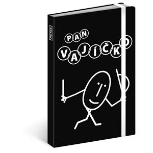 Notes Pán Vajíčko B6 - linajkový