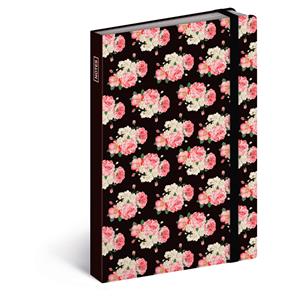 Notes Ruže vreckový - linajkový