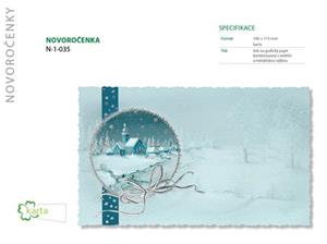 Novoročenka - karta N-1-035