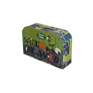 Ovečka Shaun 2015 - Detský kufrík, zelený