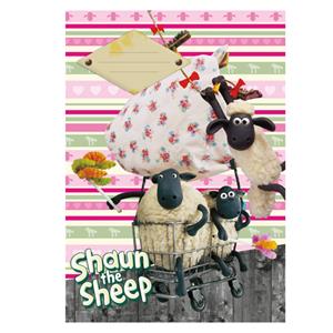 Ovečka Shaun Zošit A4, 40 listov, linajkový