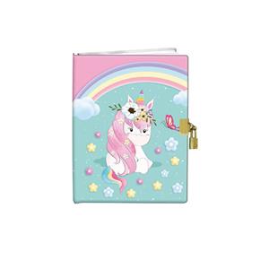 Pamätník so zámkom Rainbow Unicorn