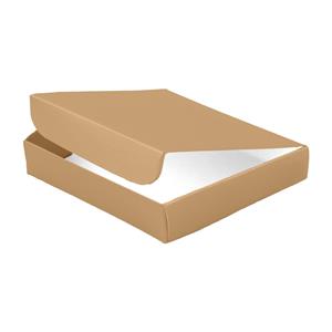 Papierová krabička zatváracie typ 5 lepená 215x302 matná - zlatá