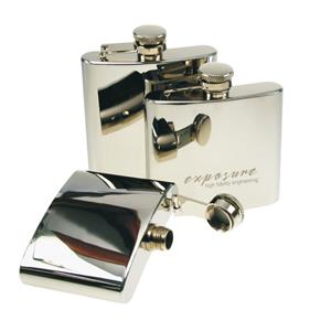 Ploskačka zemak 5 - strieborná lesklá