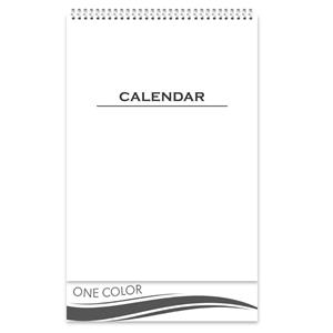 Potlač nástenného kalendára - 1 farba s neškodnosťou atramentov pri kontakte s pokožkou