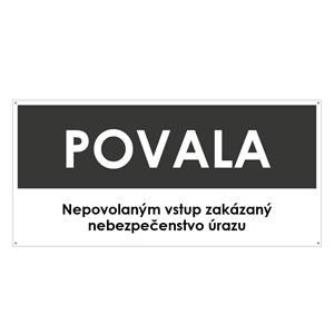 Povala, šedá, plast 2mm s dierkami-190x90mm